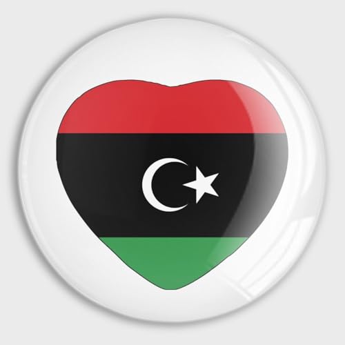 Imanes de nevera de Libia con imán potente para gabinete 2