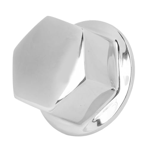 Steering Wheel Center Cap Nut, 316 Stainless Steel 1/2in ? 20 High Gloss Mirror Polish, Easy Install Boat Yacht with Teleflex Manual Helms System Fitment