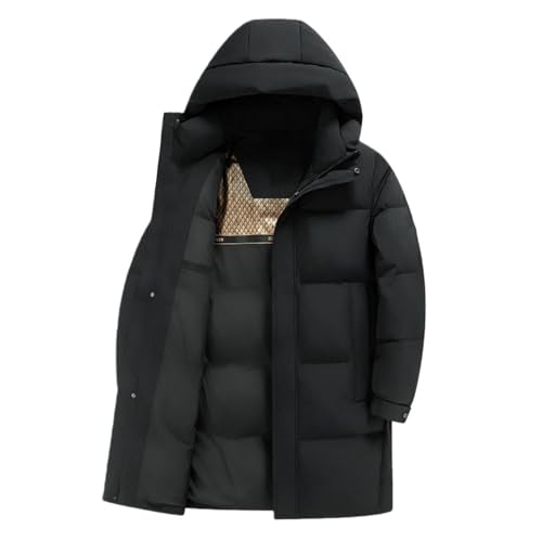 Doudoune à capuche homme manteau chaud pour sorties en montagne et ville