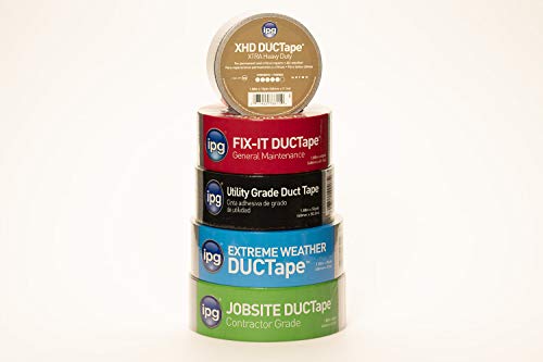 Image of IPG JobSite DUCTape, Colored Duct Tape, 1.88 inch x 60 yd, Blue (Single Roll)