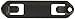 BLACKHAWK! 38C306BK #3 Speed Clips 6 Pack Black