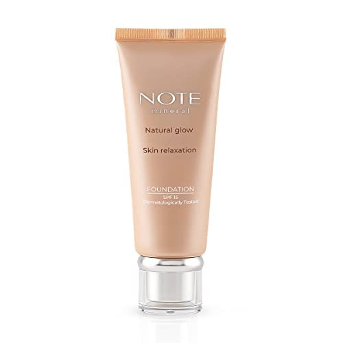 Note Cosmetics Mineral 401 Saten Bitişli SPF 15 Kapatıcı Fondöten