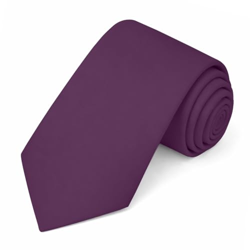 Image of Jacob Alexander Men's Extra Long Solid Color Tie