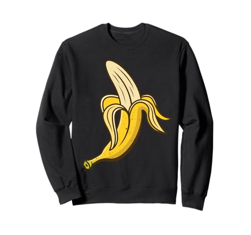 Camisa de plátano para Adultos, Hombres, Mujeres y niños, Disfraz de plátano Sudadera