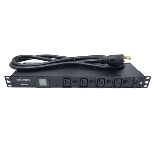 PDU L6-30P 7200W anti-surcharge avec 16 sorties de distribution d'énergie
