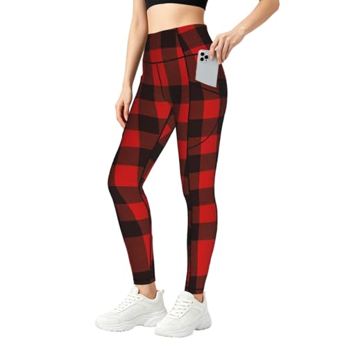Leggings de entrenamiento con bolsillos laterales que no se bajan al hacer ejercicio