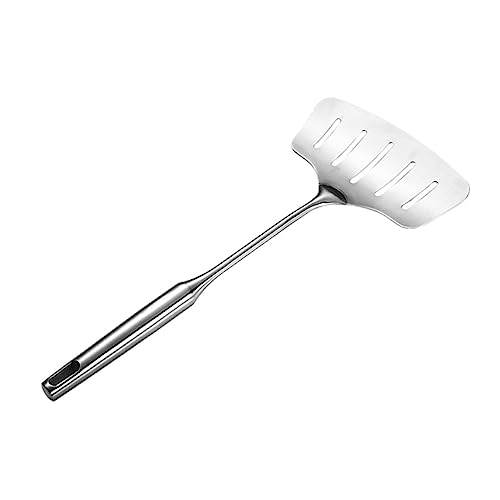 Cabilock Espátula Robusta Y Ancha con Ranuras para Levantar Y Girar El Pescado Fácilmente En La Cocina