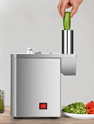 Cortadora eléctrica de verduras 200W acero inoxidable miniatura 3