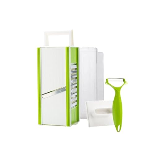 Cortador manual multifunción para verduras con recipiente miniatura 1