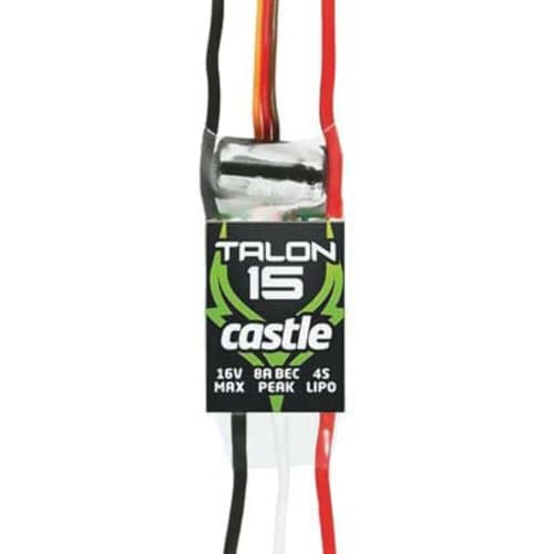 Castle Creations Talon 15 Amp Electronic Speed Controller with Heavy Duty BEC