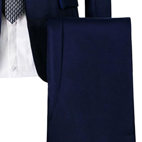 Men's Solid One Button Casual Suit Formal Dress Slim Fit Tuxedo Daily Wedding Business Sports Coat4