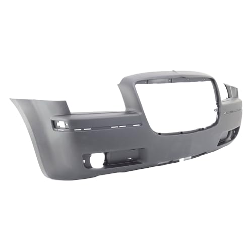 Image of Compatible with Chrysler 300 2005-2010 Front Bumper Cover | Primed, Sedan, Ready to Paint, OEM 4805773AD, CH1000440