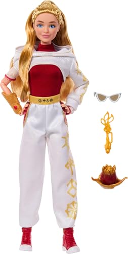 Mattel Disney Zombies 4: Dawn of the Vampires Nova Bright Fashion Doll with Removable Outfit & 5 Accessories, Inspired by the Movie