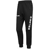 Pensada para deporte KELME Chandal Global Pantalón Largo, Hombre, Negro/Blanco, 3XL
