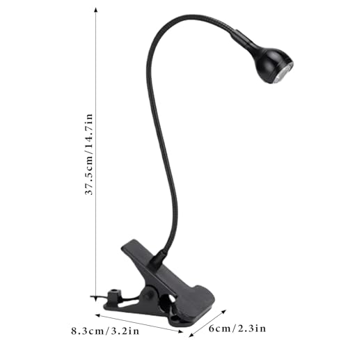 Lâmpada para unhas pescoço de ganso, lâmpada UV para unhas - Luz LED pescoço de ganso para unhas de