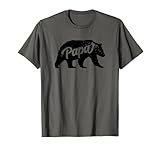 Photo Gallery papa bear cuddly loveable strong cute funny dad fathers day maglietta Photo Gallery papa bear cuddly loveable strong cute funny dad fathers day maglietta