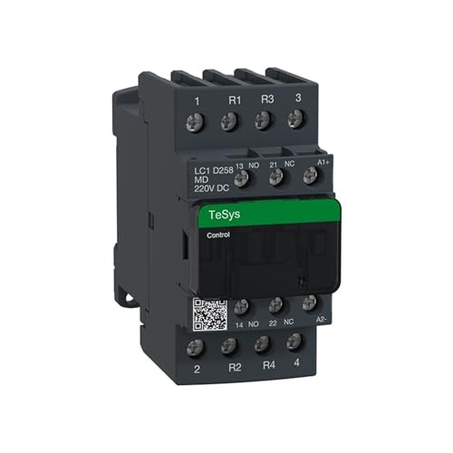 Contacteur CA LC1D a bobine CC silencieuse modele LC1D258MD stable