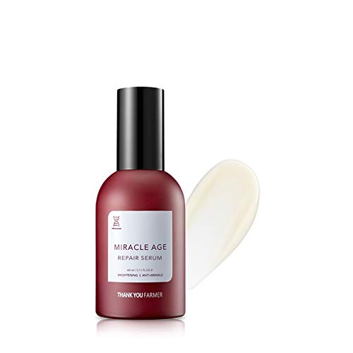 THANKYOU FARMER Miracle Age Repair Serum | Brightening, Anti-Wrinkle | 2.11 Fl Oz (60ml) Cover