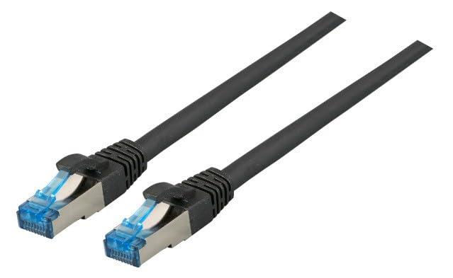 EFB Elektronik K5525FSW.3 câble de réseau 3 m Cat6a S/FTP (S-STP) Noir - Câbles de réseau (3 m, Cat6a, S/FTP (S-STP), RJ-45, RJ-45, Noir)