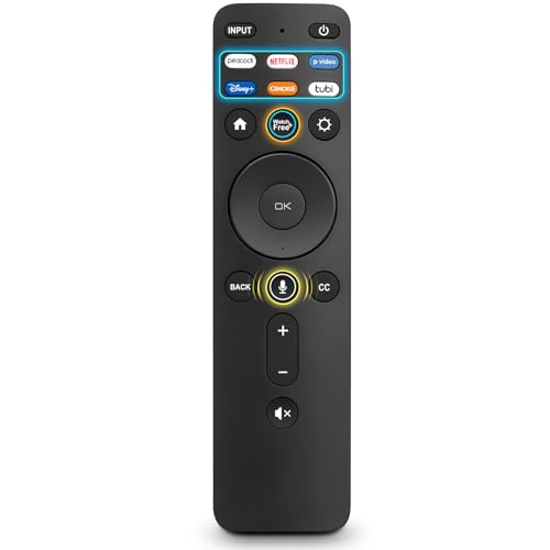 Voice Remote Control for Vizio-Smart-TV-Remote-Replacement XRT260 for Vizio D/P/M/V-Series Smart TVs