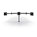 Price comparison product image NEDIS Ergonomic Monitor Mount - Triple Monitor Arm - Up to THREE Screens - Full Movability - Home Use - Office Use - Up to 21 kg - Black Black