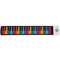 Roll-up Piano Silicone 49 Touches Roll Up Piano Keyboards Hand Roll Piano Cadeaux Éducatifs Noir - Les Beatles, Paul McCartney, John Lennon, RIngo Starr, George Harrison Roll-up Piano Silicone 49 Touches Roll Up Piano Keyboards Hand Roll Piano Cadeaux Éducatifs Noir – Image 7