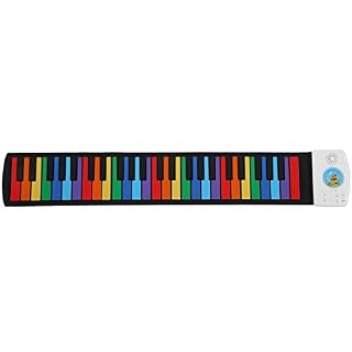 Tomanbery Pratique 49 Roll Up Piano Claviers Hand Roll Piano Professional pour Les mélomanes - Les Beatles, Paul McCartney, John Lennon, RIngo Starr, George Harrison Tomanbery Pratique 49 Roll Up Piano Claviers Hand Roll Piano Professional pour Les mélomanes – Image 6