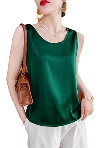 gleen man シルク100% タンクトップ グリーン デッドストック品 gleen man シルク100% タンクトップ グリーン デッドストック品