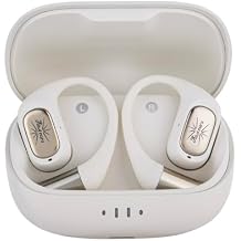 سماعات الأذن اللاسلكية Linsoul Kiwi Ears Attiva OWS ، سماعات الأذن المفتوحة Bluetooth 5.4 مع إلغاء ضوضاء ANC ، وقت اللعب 200H ، IPX5 العرق ومقاومة الماء لتمرين الجري الأبيض