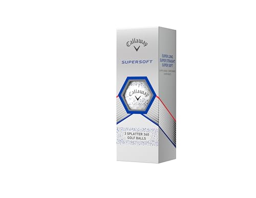 Callaway Golf Supersoft Golf Balls (2023, Blue Splatter) by Callaway - Image 5