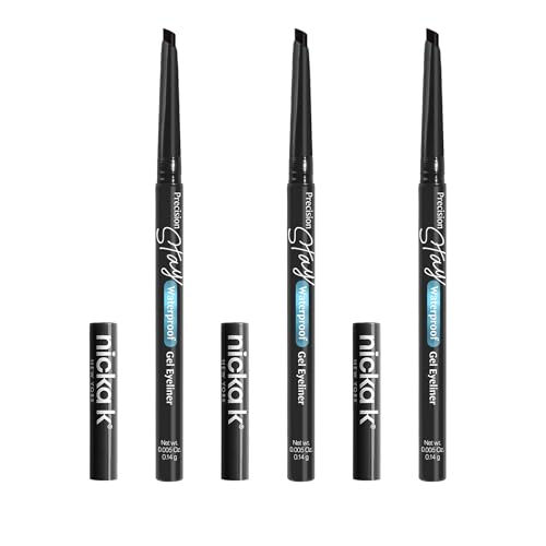 Delineador Gel Waterproof Precision Stay 3 Pack Negro miniatura 1