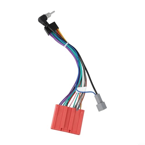 Facile installazione: progettato per l'installazione diretta sul retro dell'autoradio, questo cablaggio consente un'installazione rapida e semplice senza procedure complicate.