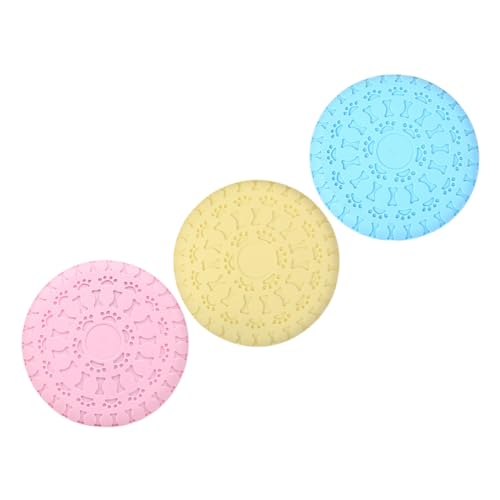 BAZEITFLOW 3 Stück Hunde Frisbee Set