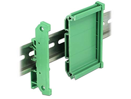 Support de platine pour rail DeLock 10 cm d'installation électrique - 2