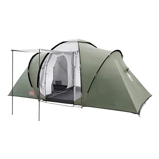 Coleman Ridgeline 4 Plus - Tienda de campaña (4 Personas) Verde Talla:4 pers.