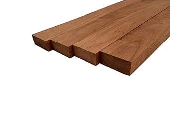 Walnut Lumber - 3/4" x 2" x 12" 4 Pcs