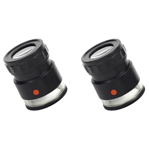 Loupe de mesure sur pied 10X rechargeable LED et UV x2