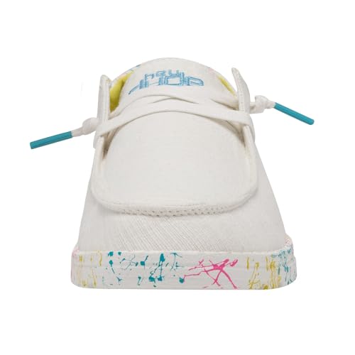 Image of HEYDUDE Women's Wendy Sugar Vibe Size 6 | Women's Shoes | Women's Lace Up Loafers | Comfortable & Light-Weight