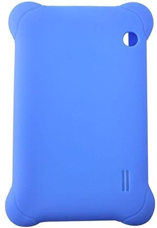 KeyZone Silicone Rubber Case Cover for 7'' 7 inch Android Capacitive Table PC PDA #01 Blue