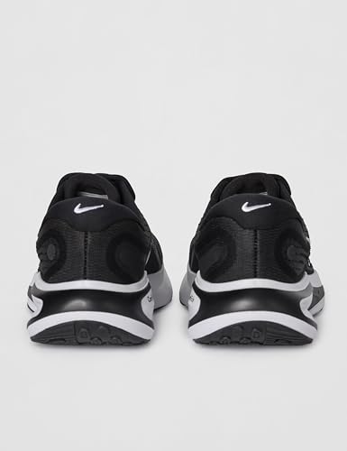 Nike Women's Journey Run Road Running Shoes, Black/White, 9