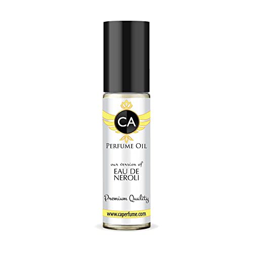 Ca Perfume Impression Of Eau De Neroli For Women & Men Replica Fragrance Body Oil Dupes Alcohol-Free Essential Aromatherapy Sample Travel Size Concentrated Long Lasting Attar Roll-On 0.3 Fl Oz/10Ml #TOP6