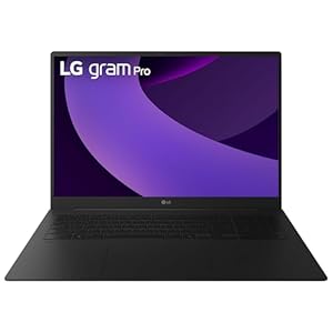 LG gram Pro – Computadora portátil ligera de 17 pulgadas, Intel Evo Edition con procesador Intel Core Ultra7 255H, Windows 11 Home, 32 GB de RAM, SSD de 2 TB, color negro obsidiana