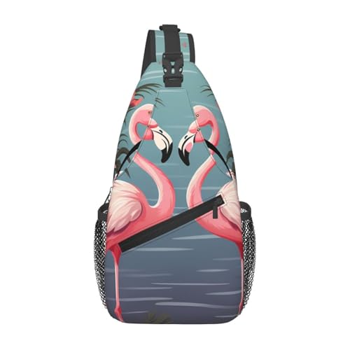 Mochila cruzada pequeña para senderismo unisex miniatura 2