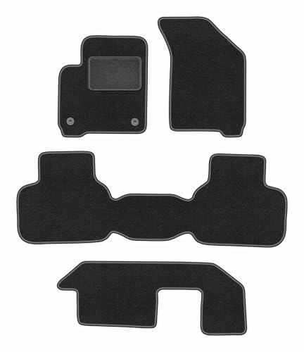 Tapis de sol Fiat Freemont 7 places finitions graphite haut de gamme 2011-2016