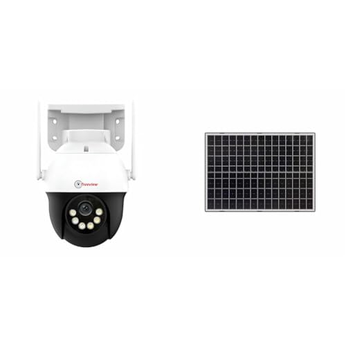 Image of Trueview Solar 3MP 4G Pan Tilt CCTV 13500mAh | SIM Based |2-Way Audio|STQC