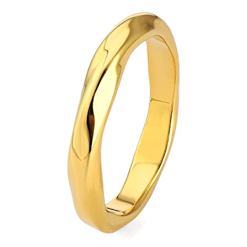 [BIJOUR] �r�W���[�� �X�e�����X �����A�����M�[ �����ςȂ� �����O �w�� ���r�E�X�̗� �A�N�Z�T���[ [�J���[�F�S�[���h] 09�� biri0146-gd-9