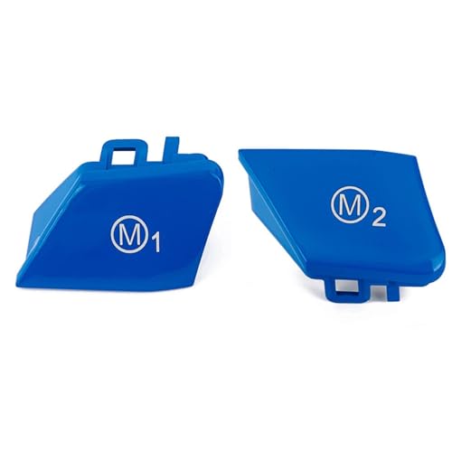 1/2/3/4/5/6�V���[�YX5 X6 F82 M4 M3 M5 M6 X5M X6M F80 F83 F10 F30�p�J�[�X�e�A�����O�z�C�[��M1 M2�{�^���X�C�b�`�J�o�[ �����p�[�c �K�[�j�b�V��(Blue)