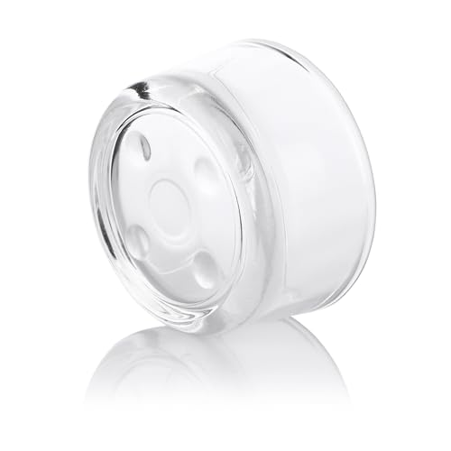 Nordstern Teelichtgläser 18er Pack - Kleine Glas Teelichhalter als Tischdeko - Kerzengläser ideal zu Weihnachten, Hochzeiten und als Party Deko - Ø 4,5 x 2,5 cm