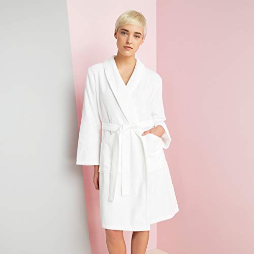 Preisvergleich Produktbild Kenzo Iconic Womens Bathrobe White Bathrobe: Medium