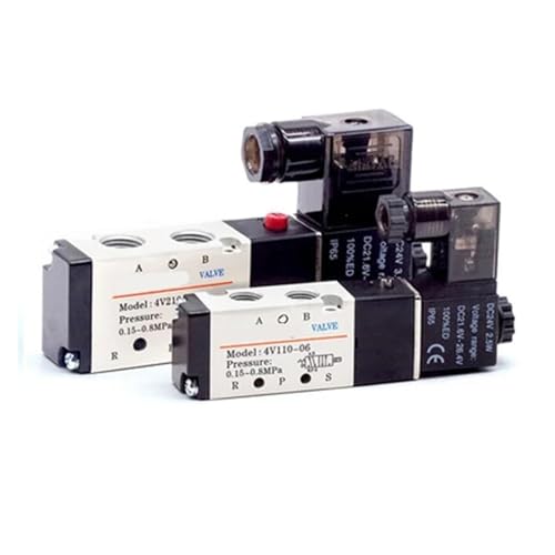 Électrovanne pneumatique de commande 4V110-06 24V continue